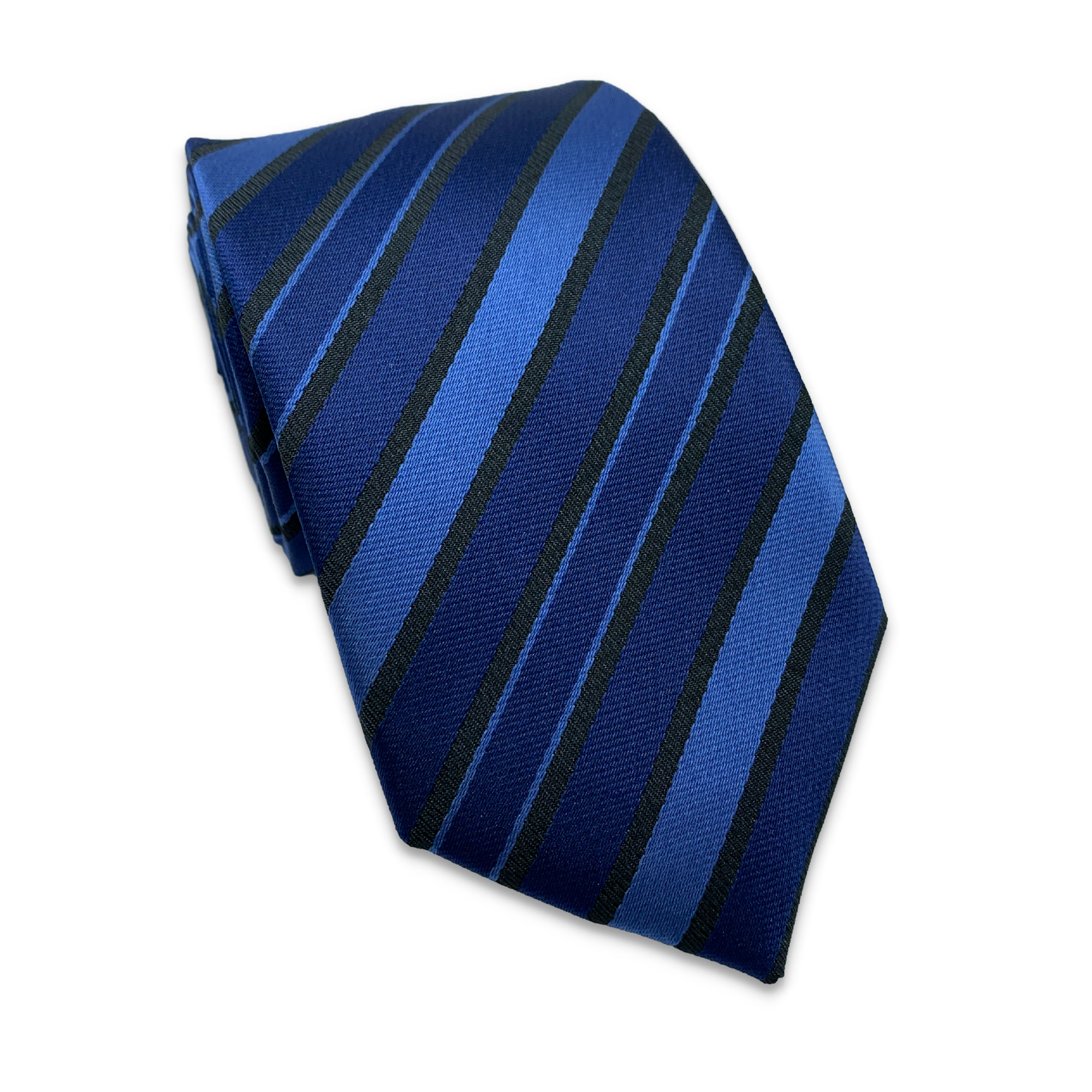 Blue / Light blue & Black stripes